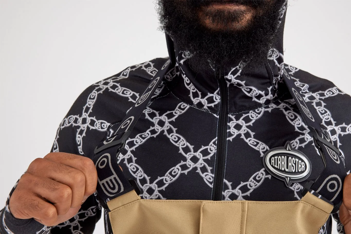 Bib Overalls Airblaster Stretch Krill Bib AirBlaster: Stretch - Main Image