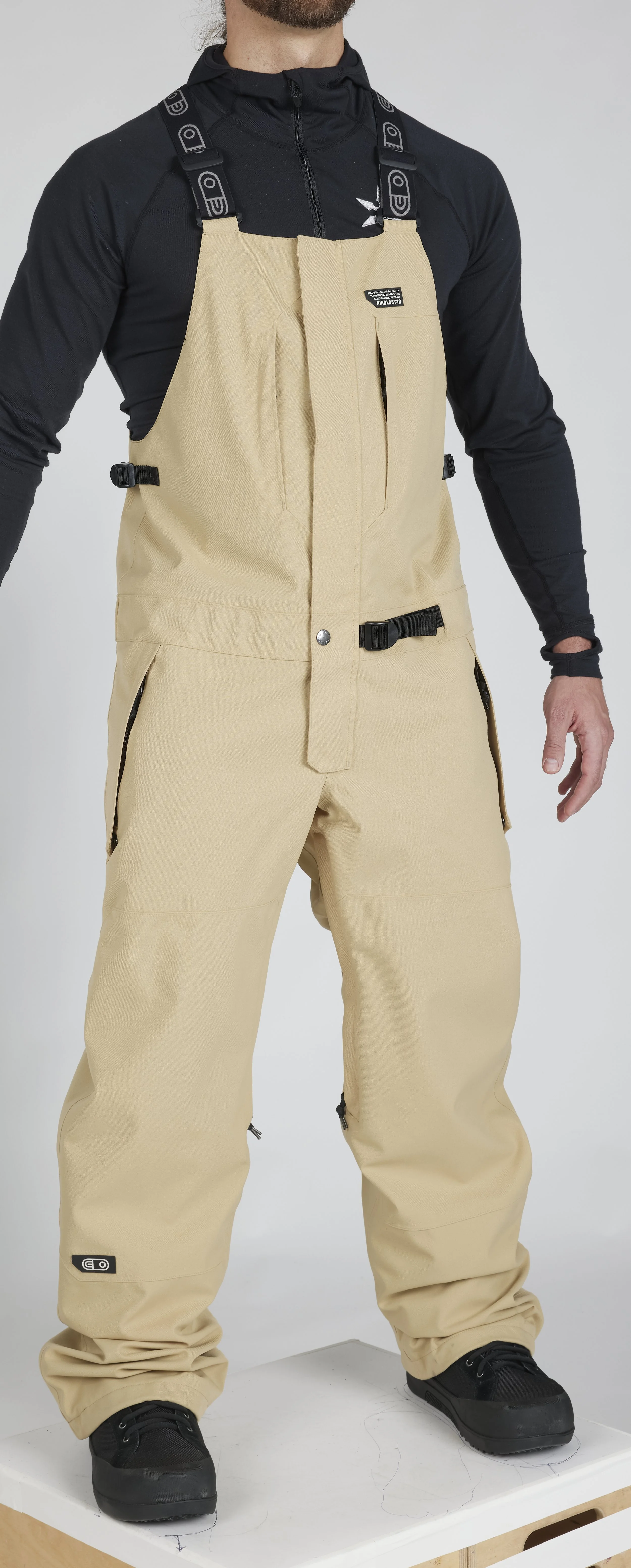 Airblaster Stretch Krill Bib (tan)