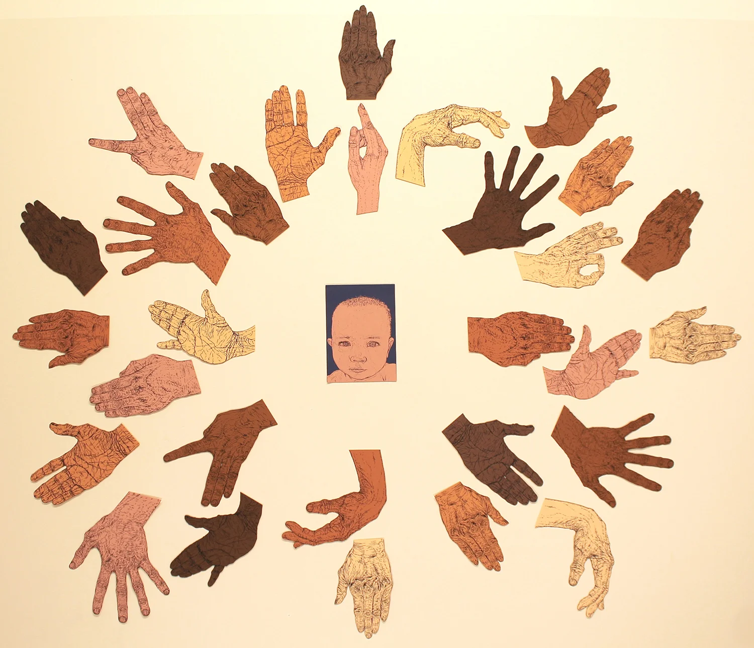 Many Varied Hands Will Guide Our Child (2)