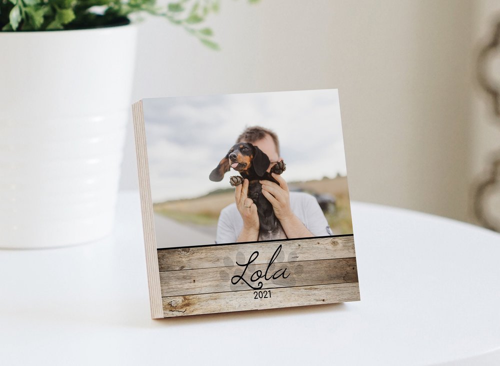 Illinois Personalized Wooden Frame Illinois Personalized Wooden Frame