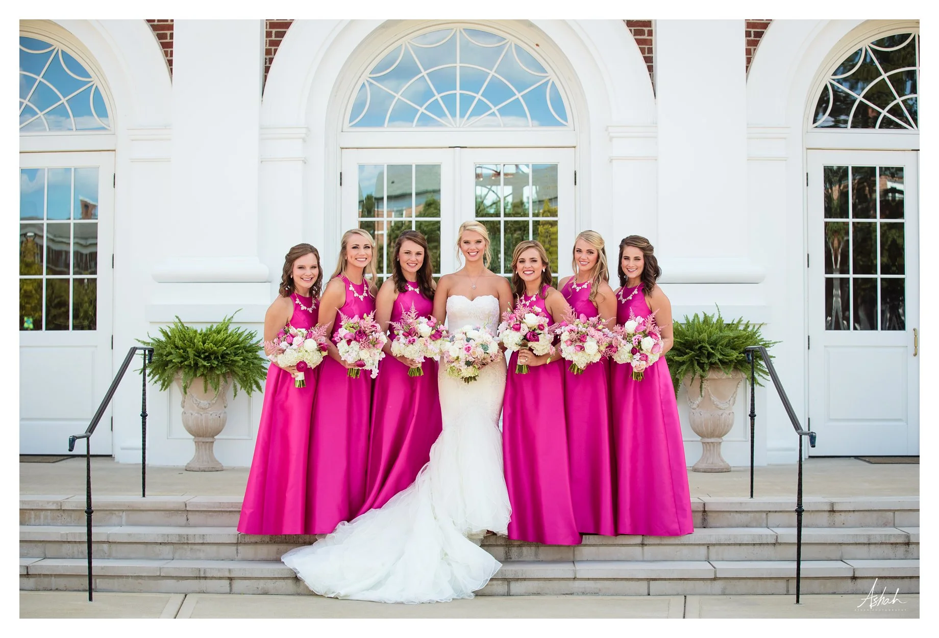 The Bride and Bridesmaids - - Macon Wedding Photographer