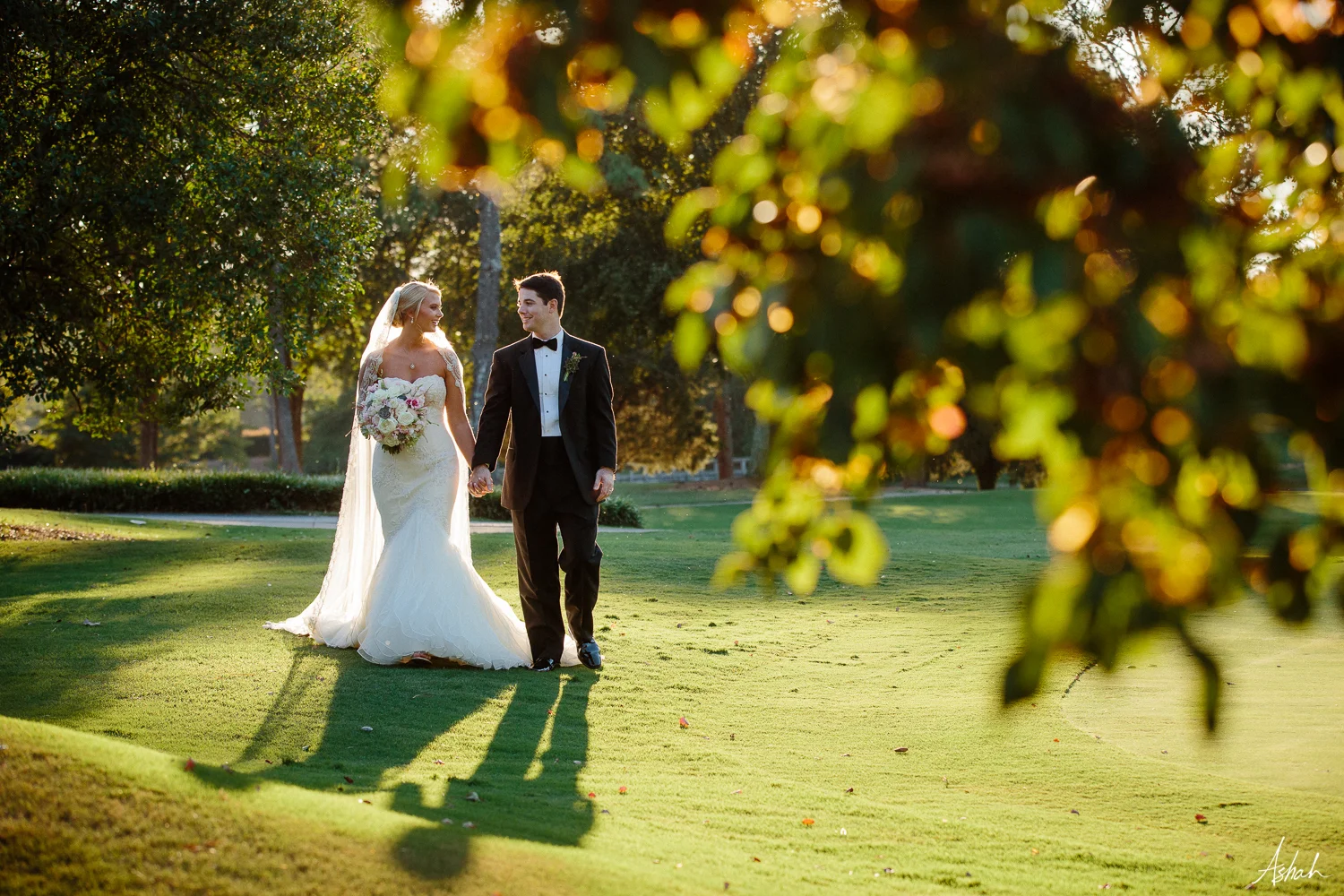 Loving Gaze - Bride & Groom Portrait