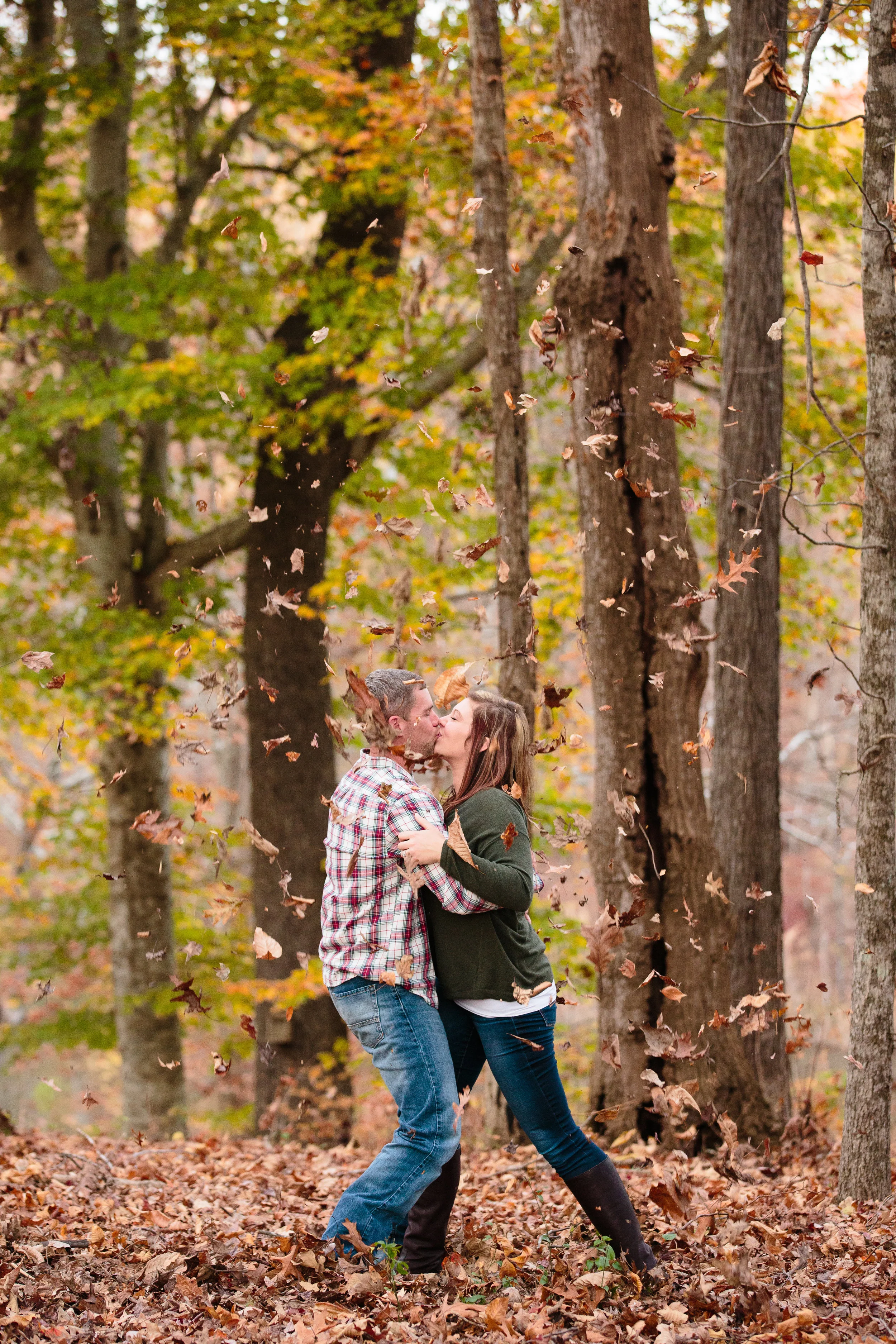 Fall Engagement Portraits - Ashah Photography