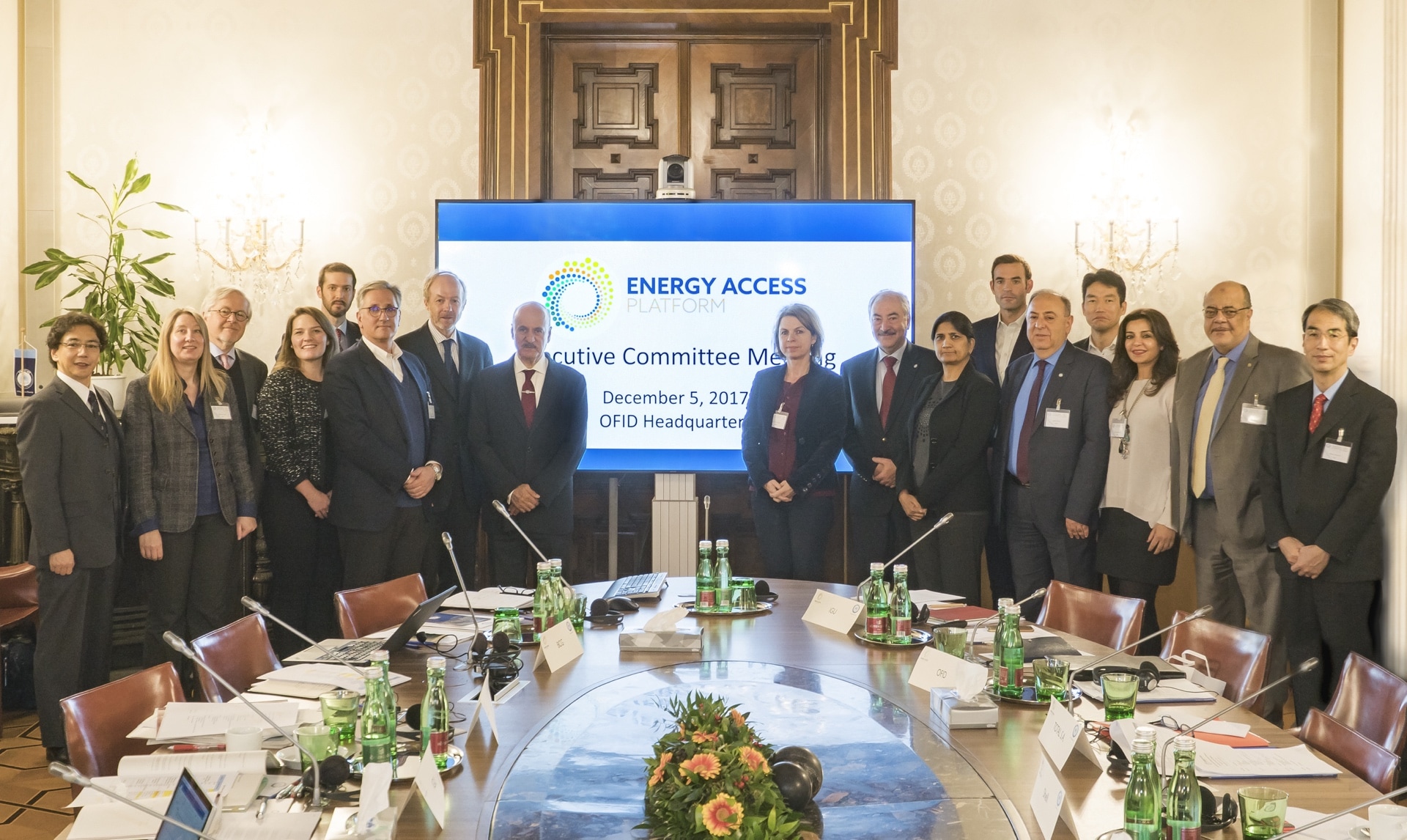 Meeting of the OFID Energy Access Platform on December 5th, Vienna, Austria.