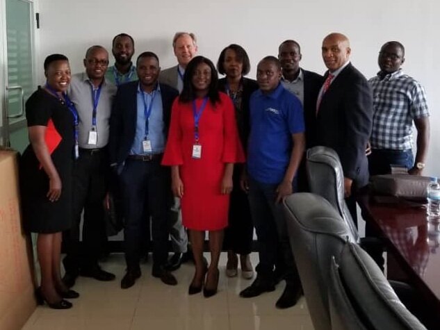GLPGP team with Rwandan government officials and LPG industry representatives