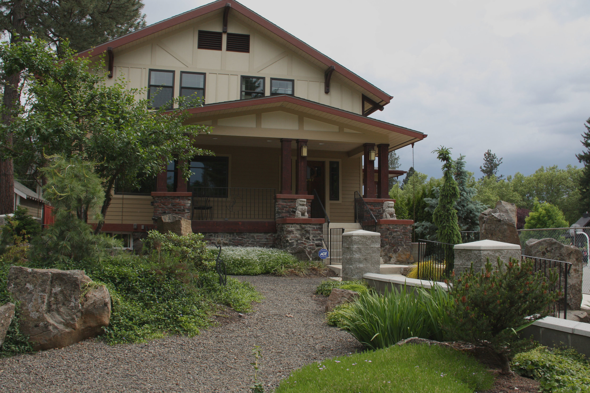 spokane gravel pathway landscaping