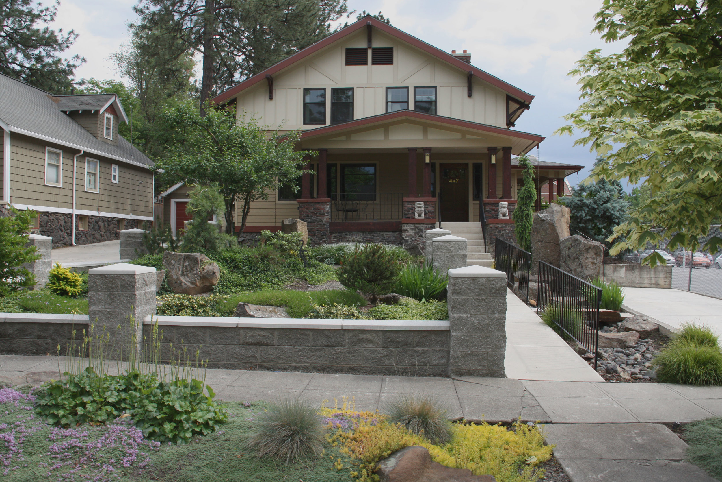 spokane craftsman zen landscaping