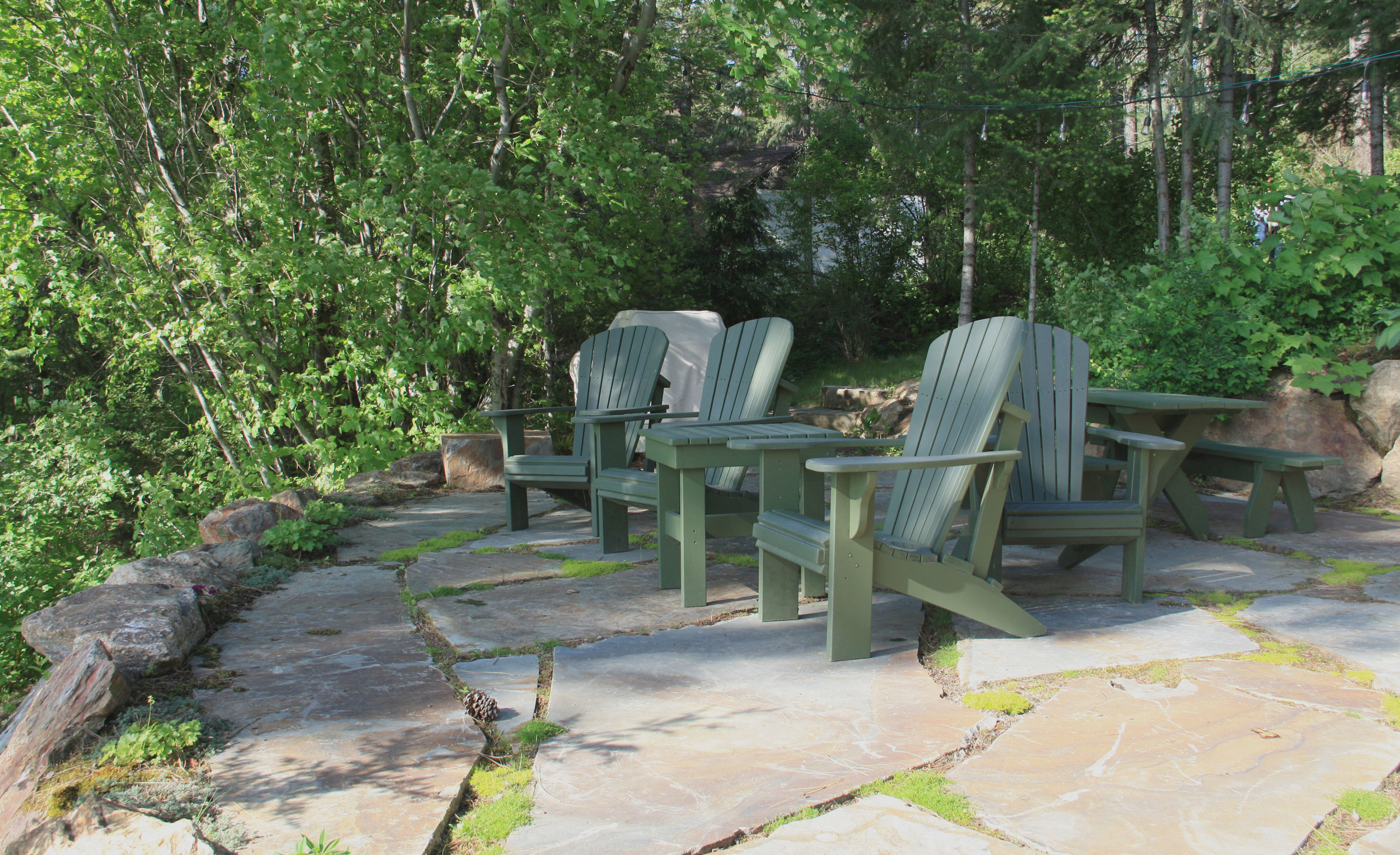 kootenai county flagstone patio landscaping