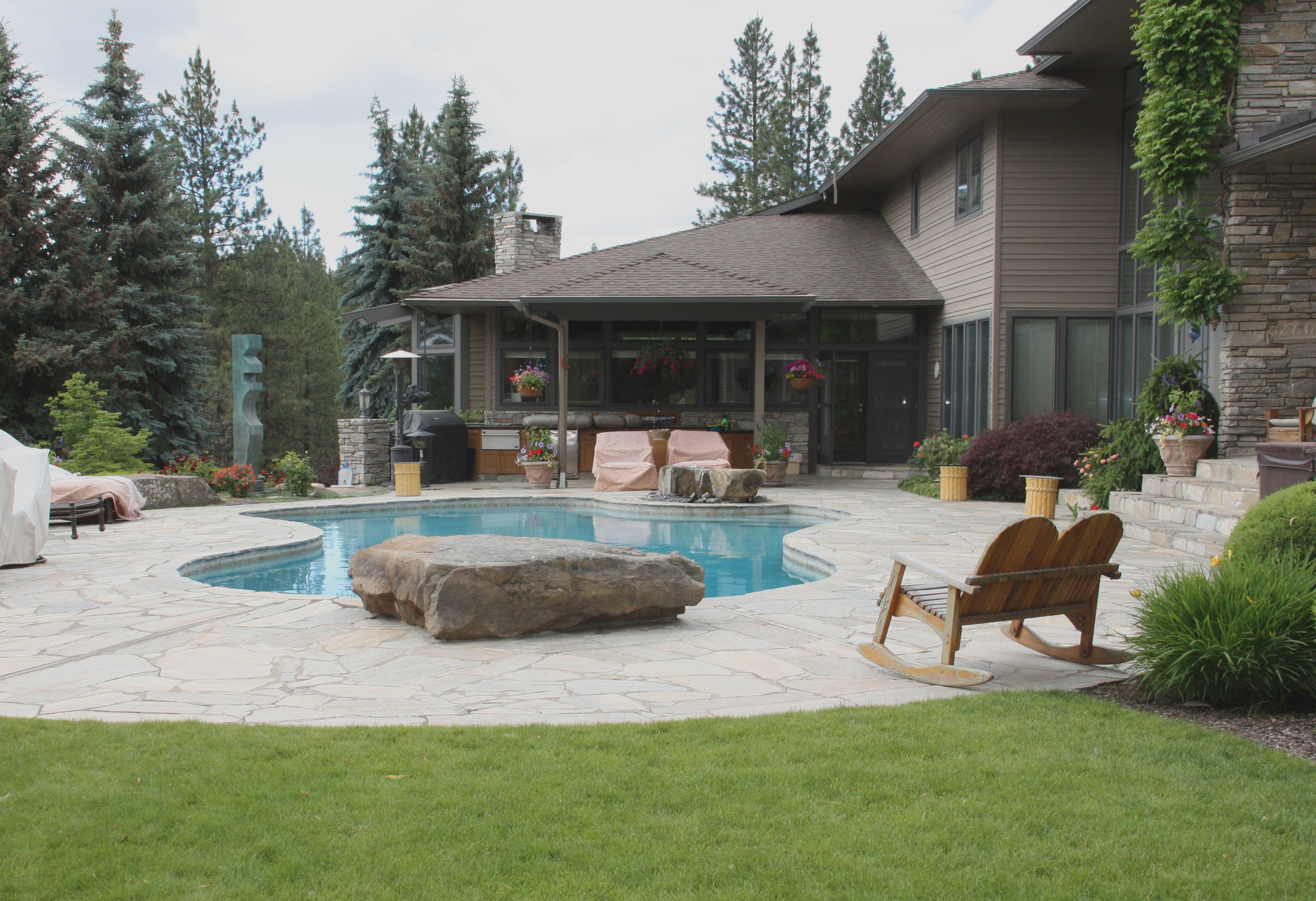 spokane pool landscaping