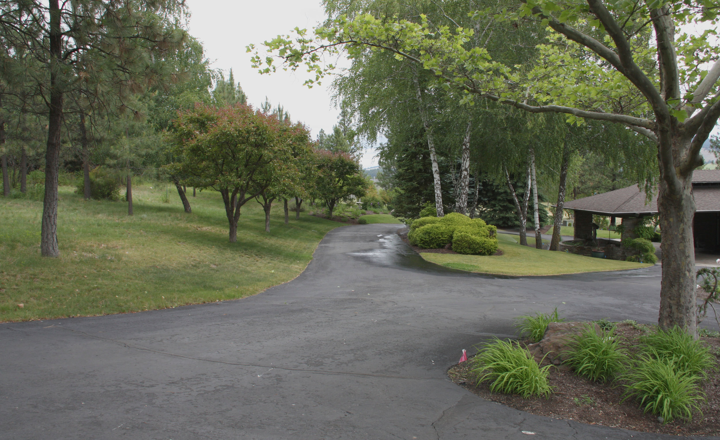 spokane estate driveway entry