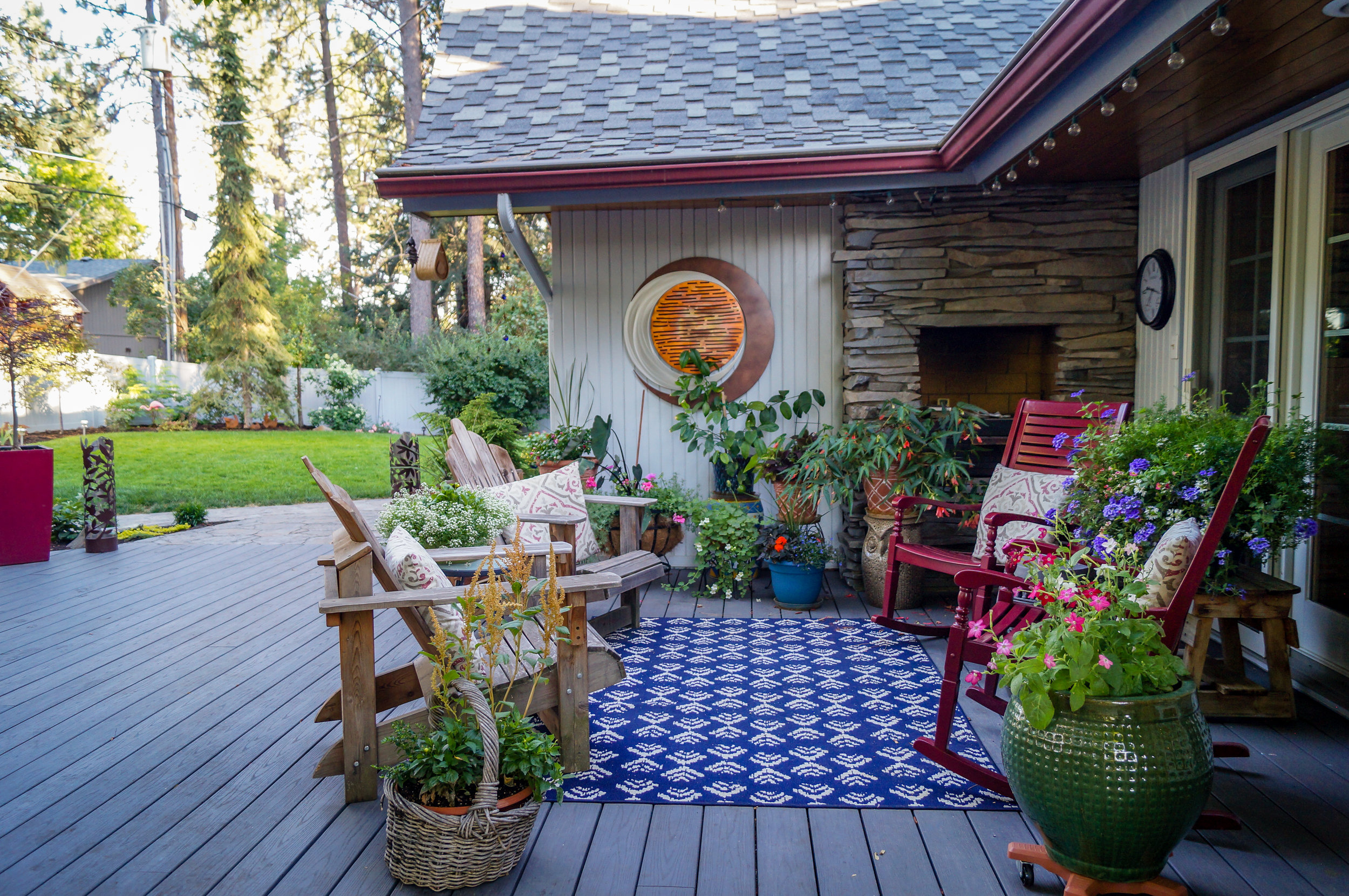 pvc deck for mid century asian inspired rancher on spokane's south hill