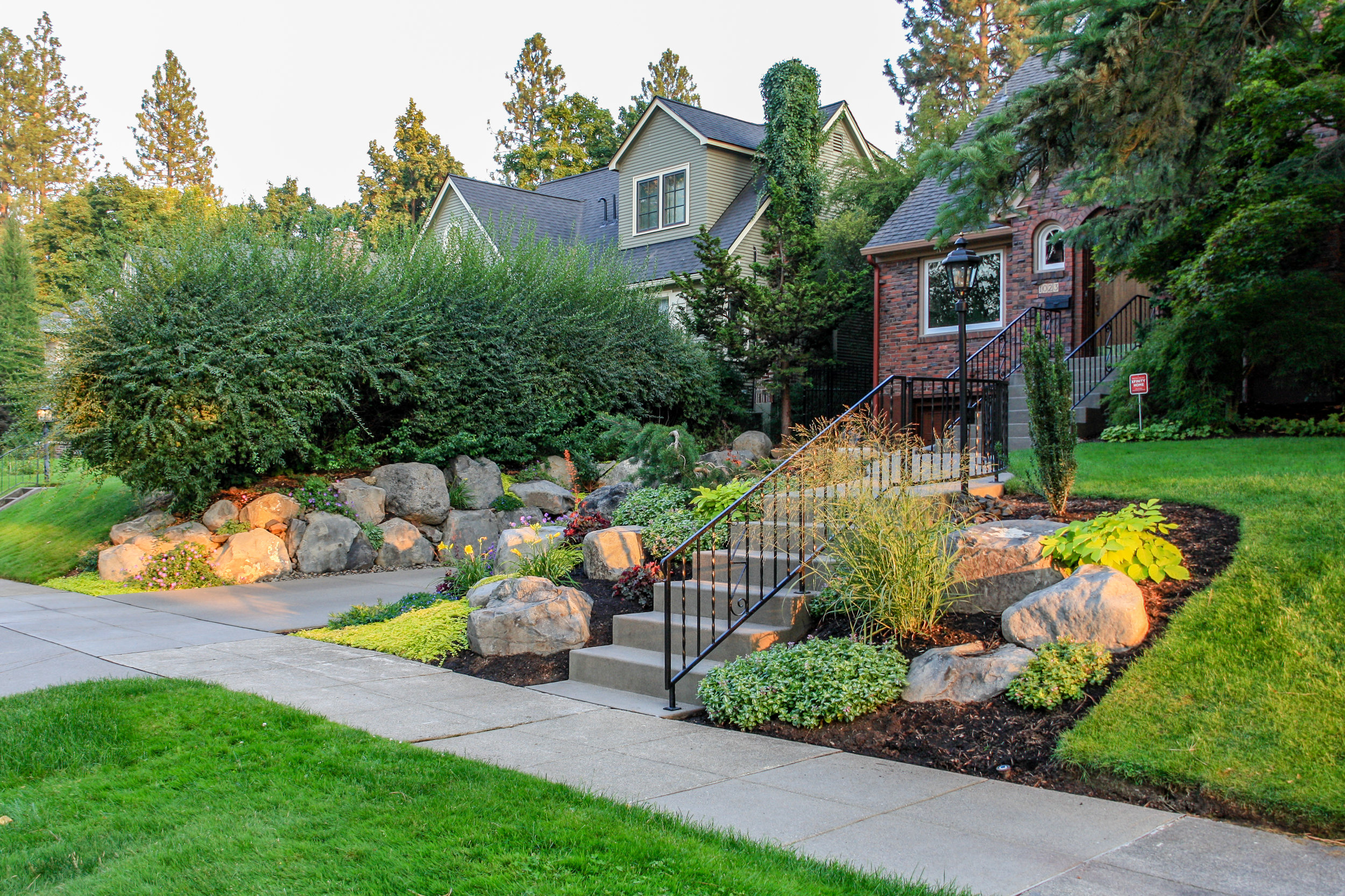 spokane south hill landscaping and sidewalk repair