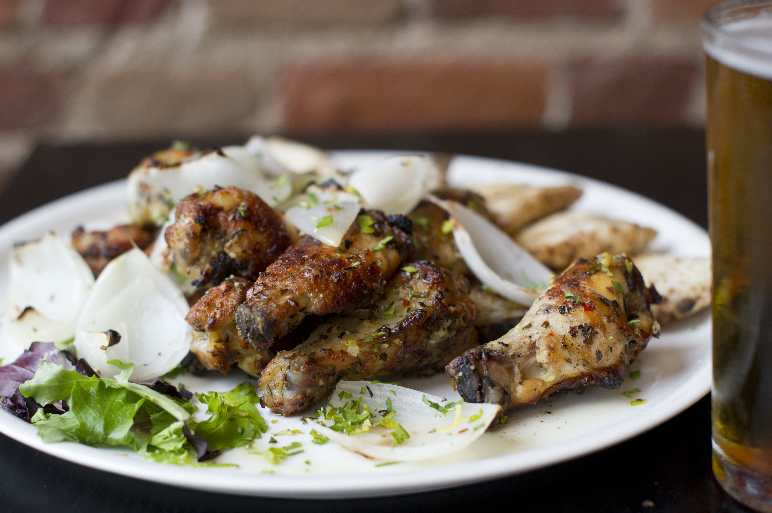 Limoncello Chicken Wings