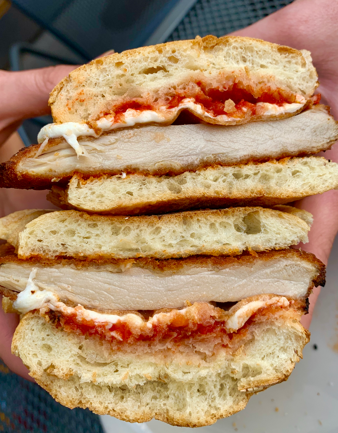 Chicken Parmesan Sandwich