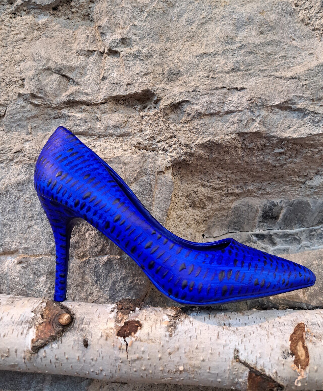 Chaussure tableau 08 - Bleu lapis