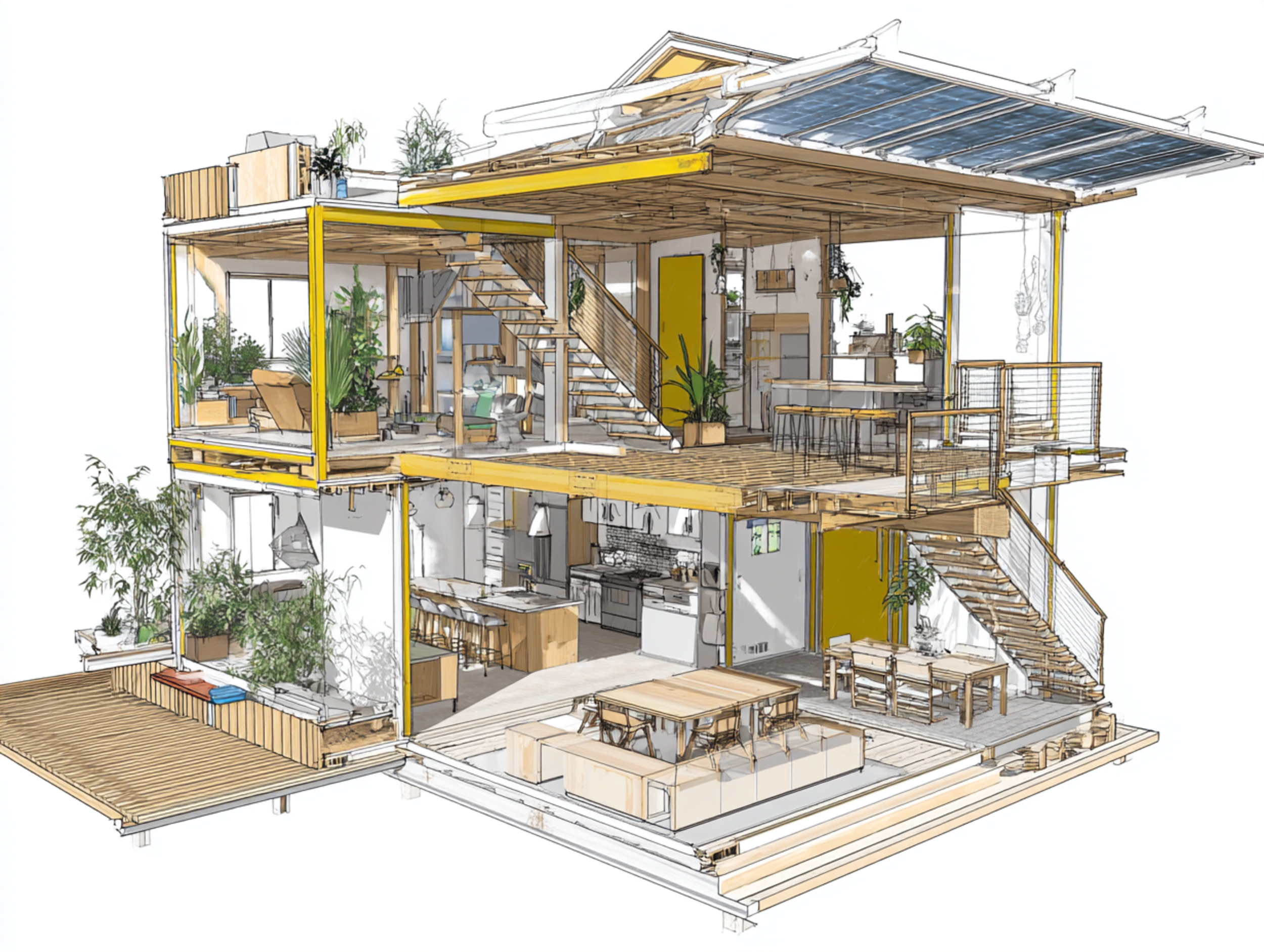 Passive House Plus Residence Enclosed Within a Solar Greenhouse40.png