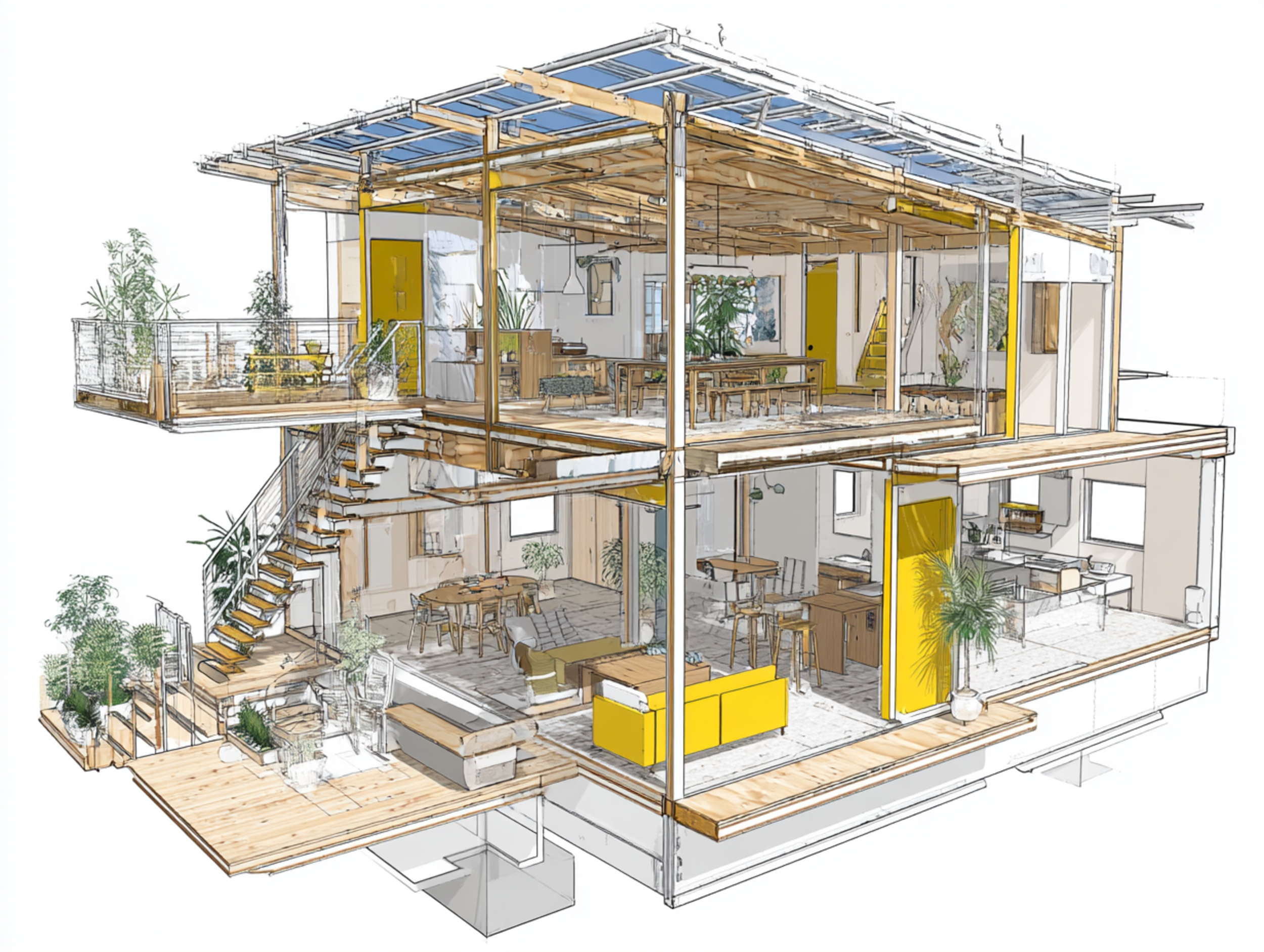 Passive House Plus Residence Enclosed Within a Solar Greenhouse37.png