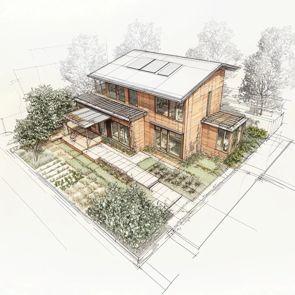 Baltimore Passive House + Permaculture Acre Designs