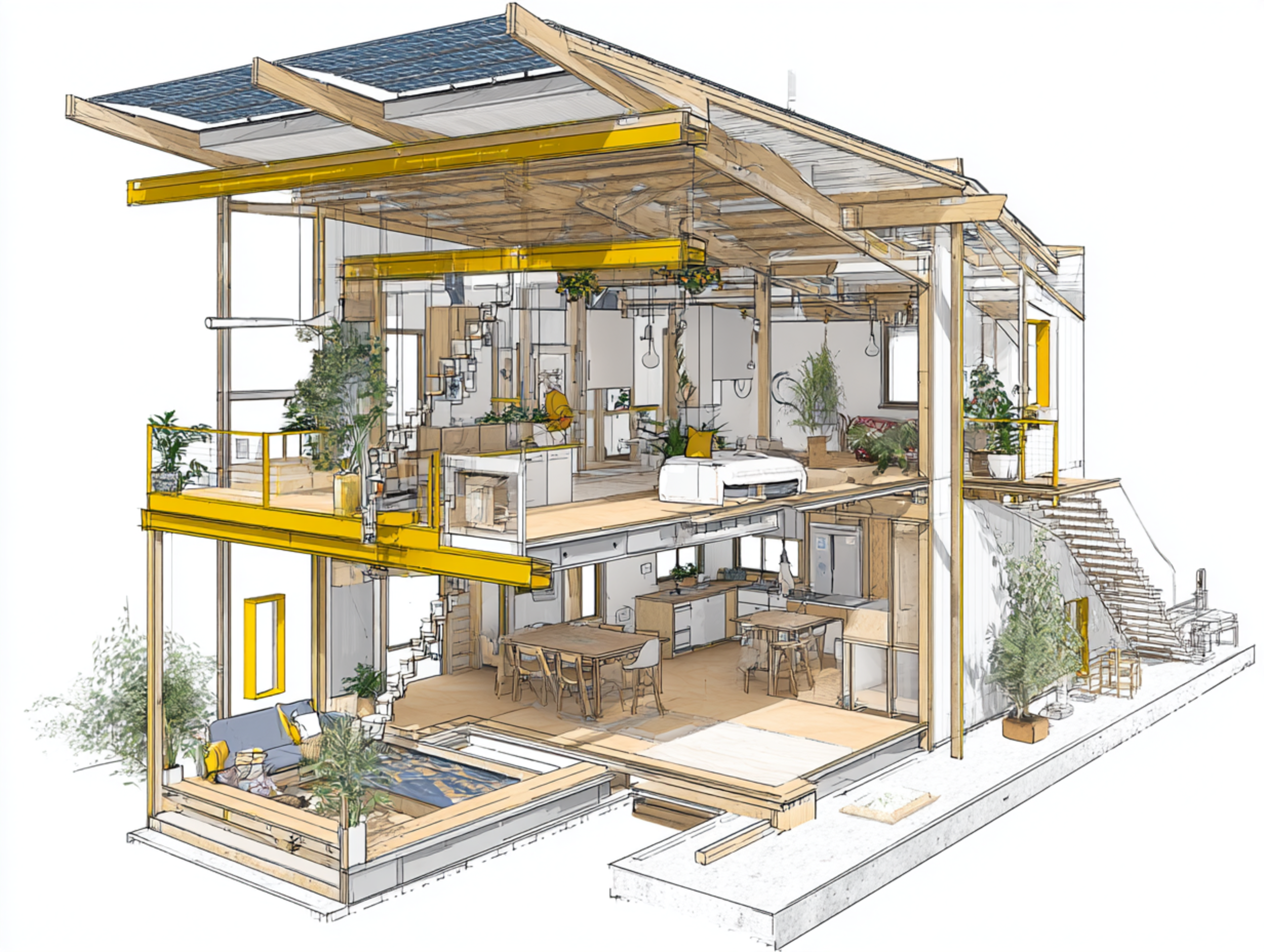 Passive House Plus Residence Enclosed Within a Solar Greenhouse41.png