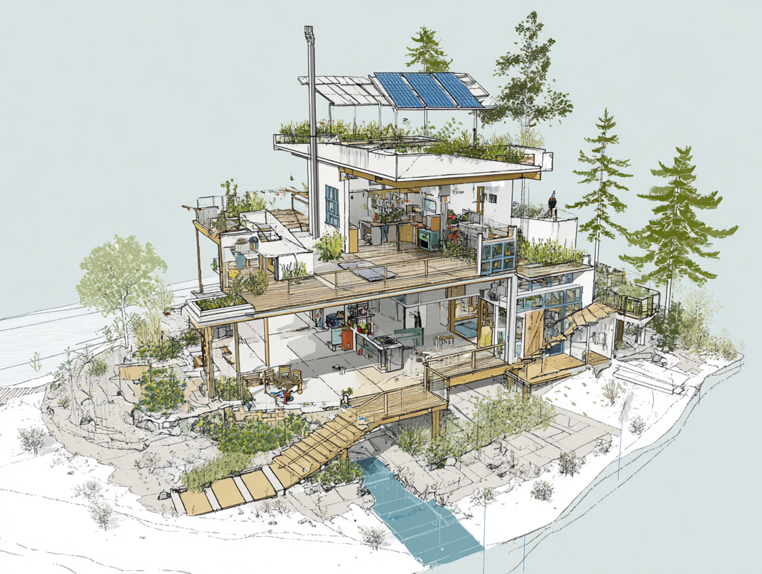 Passive House Plus Residence Enclosed Within a Solar Greenhouse28.png