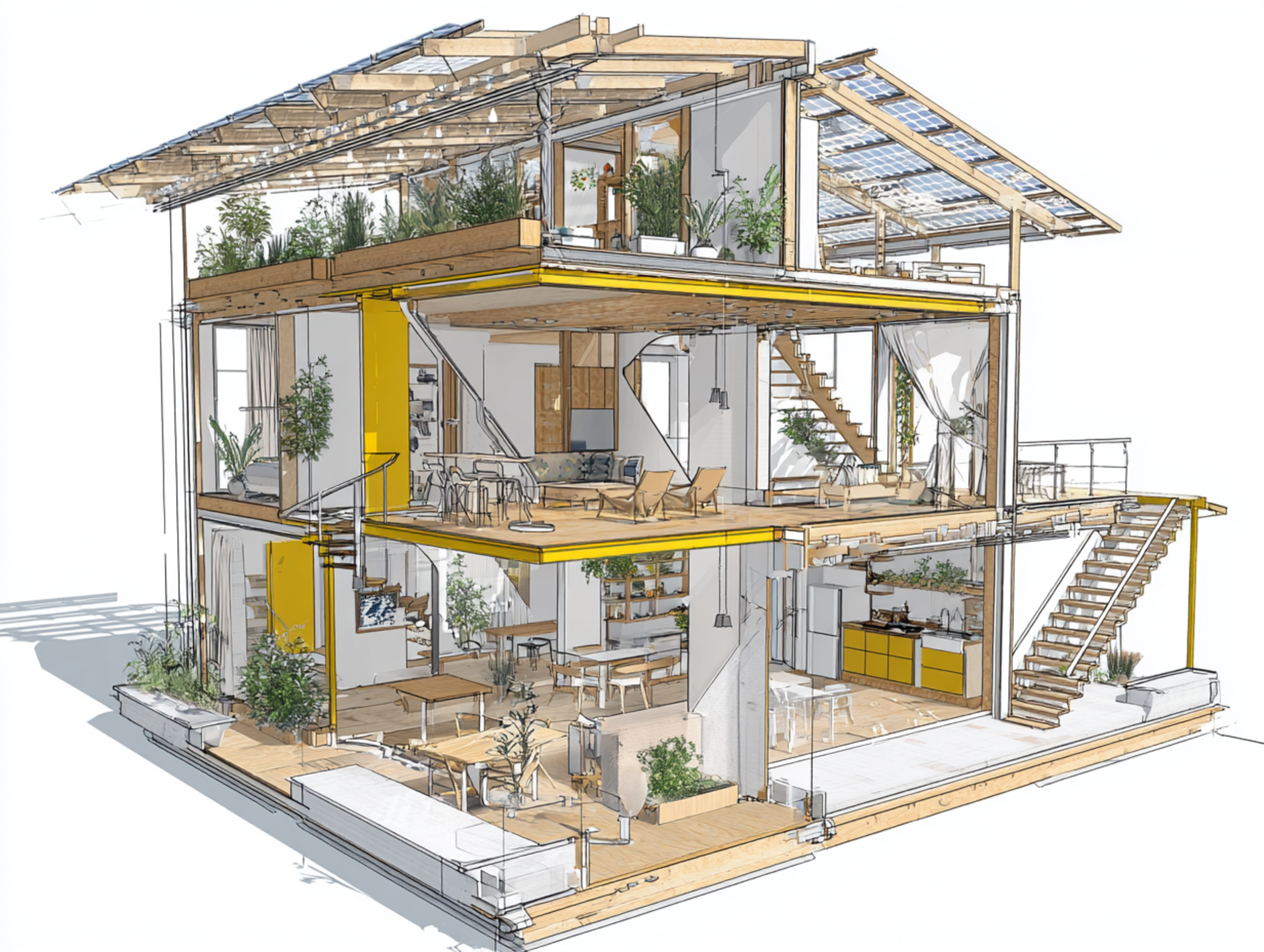 Passive House Plus Residence Enclosed Within a Solar Greenhouse39.png