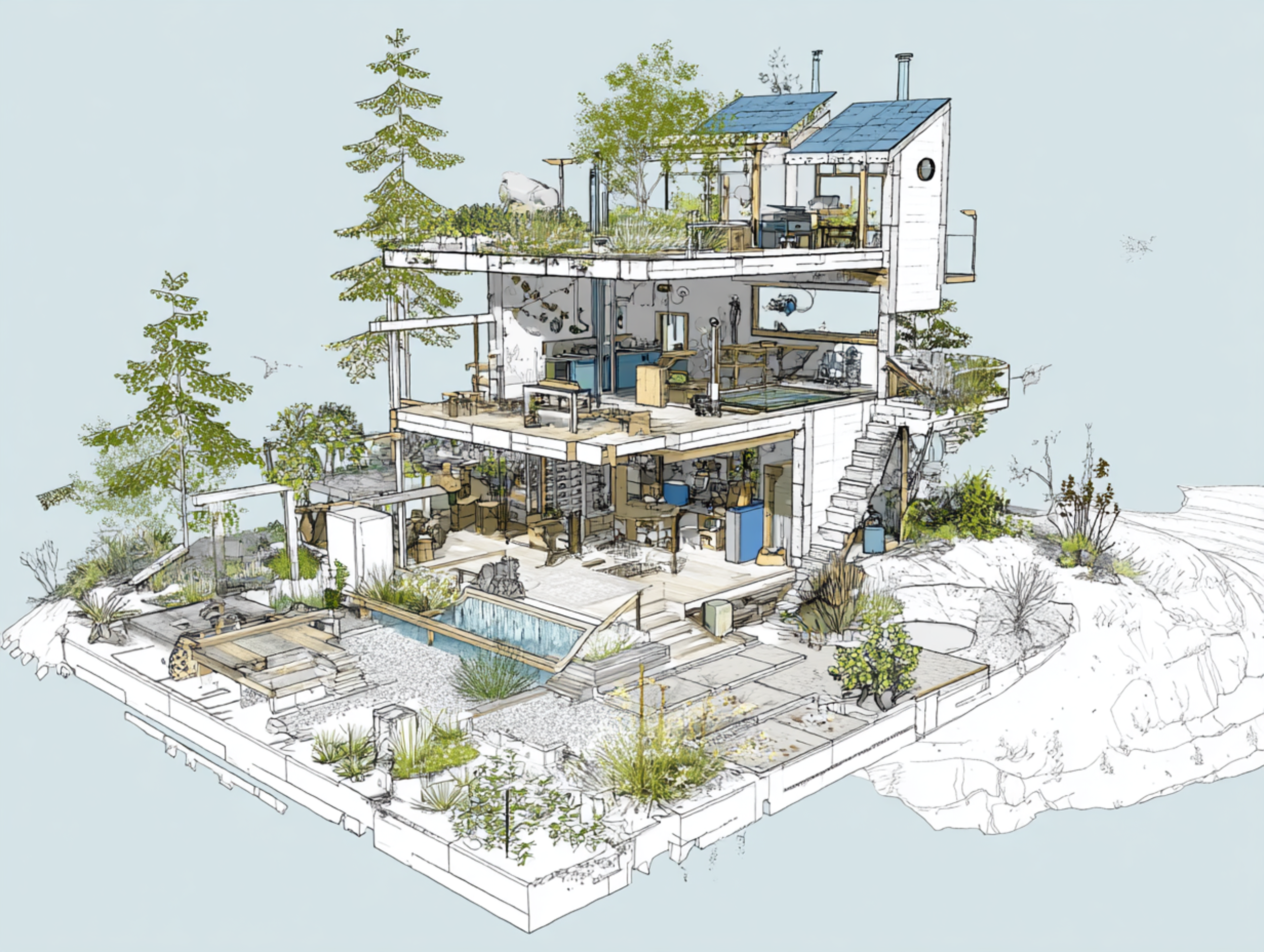 Passive House Plus Residence Enclosed Within a Solar Greenhouse26.png