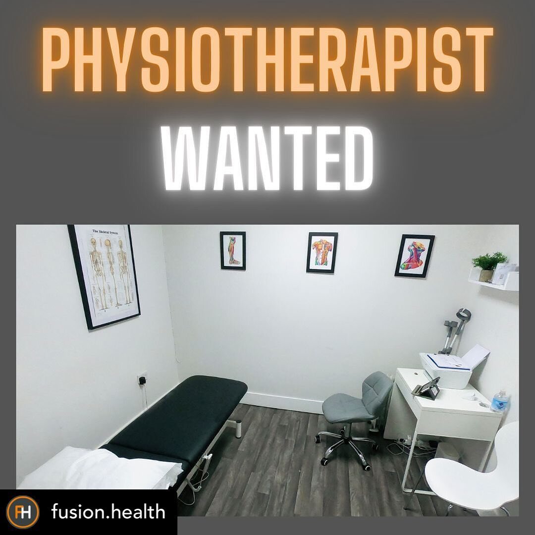 Posted @withregram &bull; @fusion.health We&rsquo;re looking for a Physiotherapist to join our team at Fusion Health on either a part-time or full -time basis. 
For more information send us a message or email fusiongym@mail.com
&lsquo;
#fusionhealth 