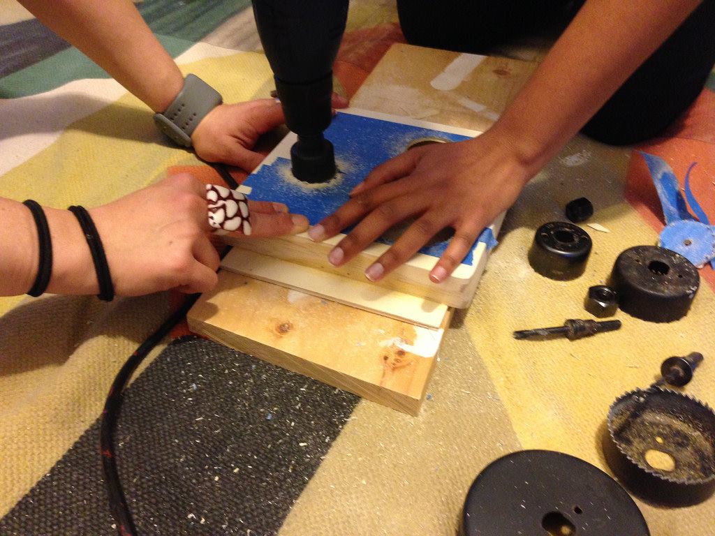 Many hands are required! At Create Your Own Art Lightbox.jpg
