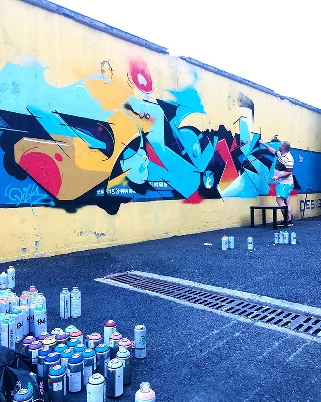 Hang Zhou 🇨🇳
&bull;
Thank you to Nottingham City Council，Hang Zhou Creative Design Centre ， Montana Colors Team ，and all the organisers been support us the whole trip in China! 
See you next time Hang Zhou 🙌🏻
&bull;
#montanacolors #mtnchina #graf