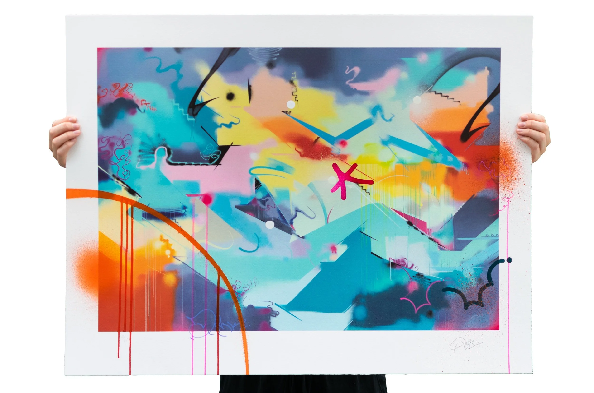 Dilk - Hand finish print