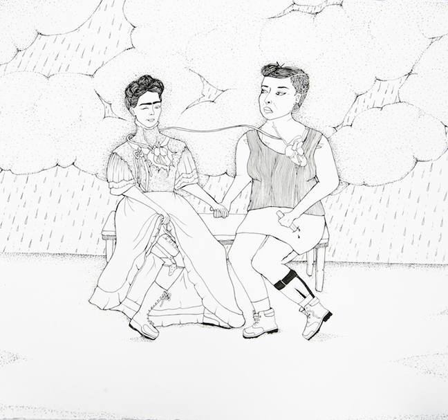 Las Dos Chingonas, Inés Ixierda, 2016. 