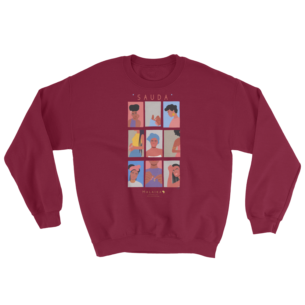 Sauda-tshirt_logoingoldBEANIE_mockup_Front_Flat_Maroon.png