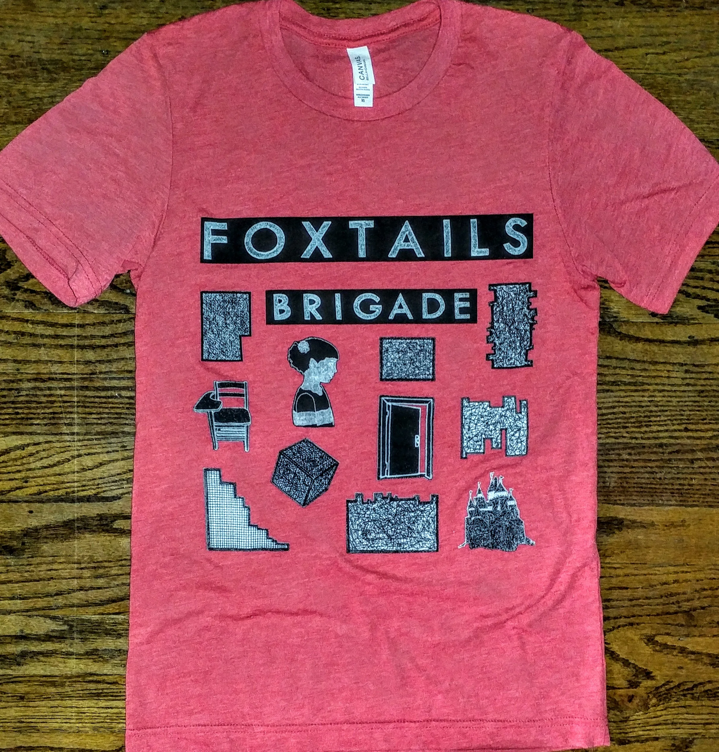 2019 T-Shirt in Red Fleck