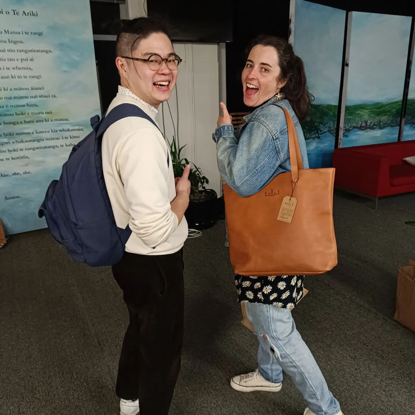 ROSE'S LAST DAY!! Today is Rose's last day working at Blueprint. Thank you Rose for all the amazing mahi you have done in this space! 🚀

Feel free to message Rose some words of encouragement.

Important update: Danyon picked up the bag in the end as