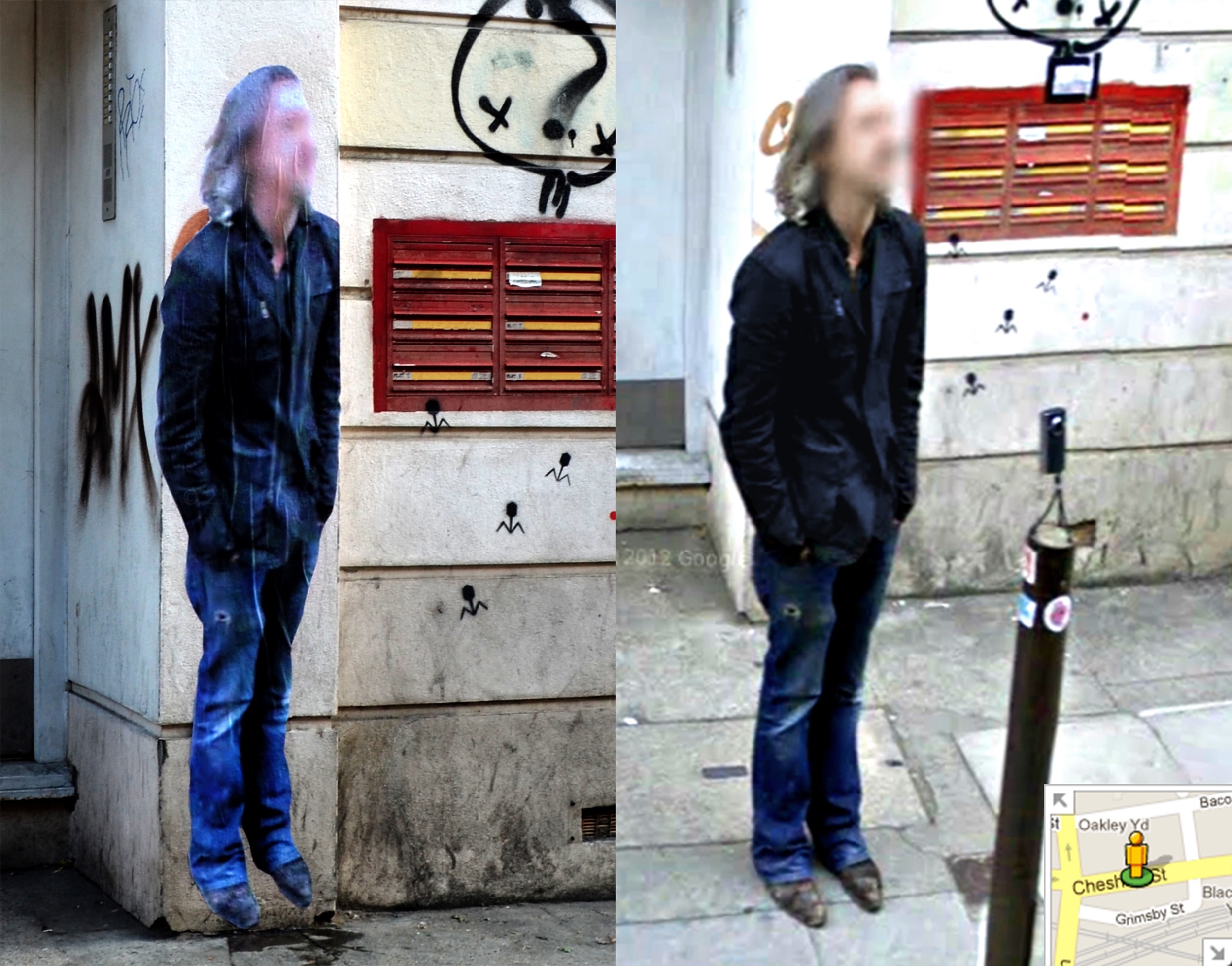 Paolo Cirio, Street Ghosts, 2012. Inkjet prints on coated paper, Variable. Courtesy of the artist