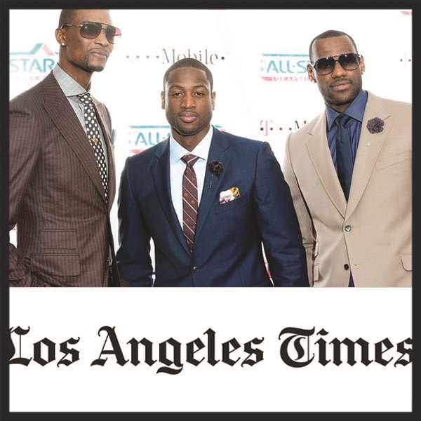   L.A. Times &nbsp;- "MVP's Off the Court:&nbsp; Fashion pros are helping NBA players raise their style game." 