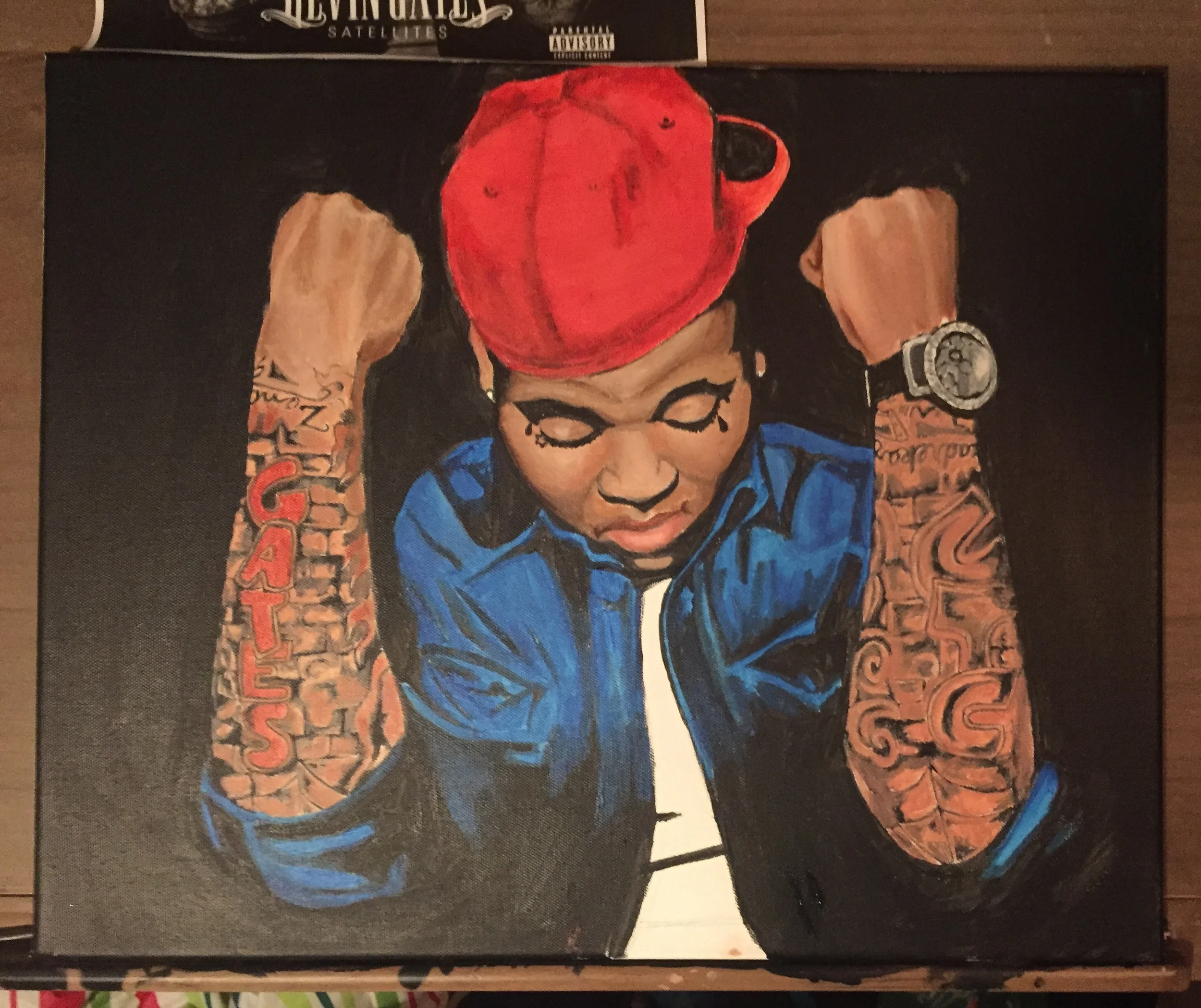 Kevin Gates 16x20