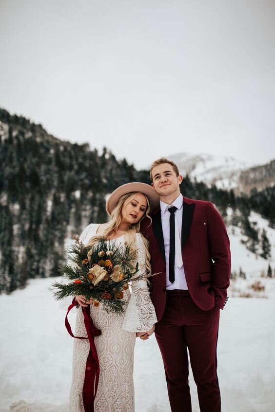 Coloured Grooms Attire