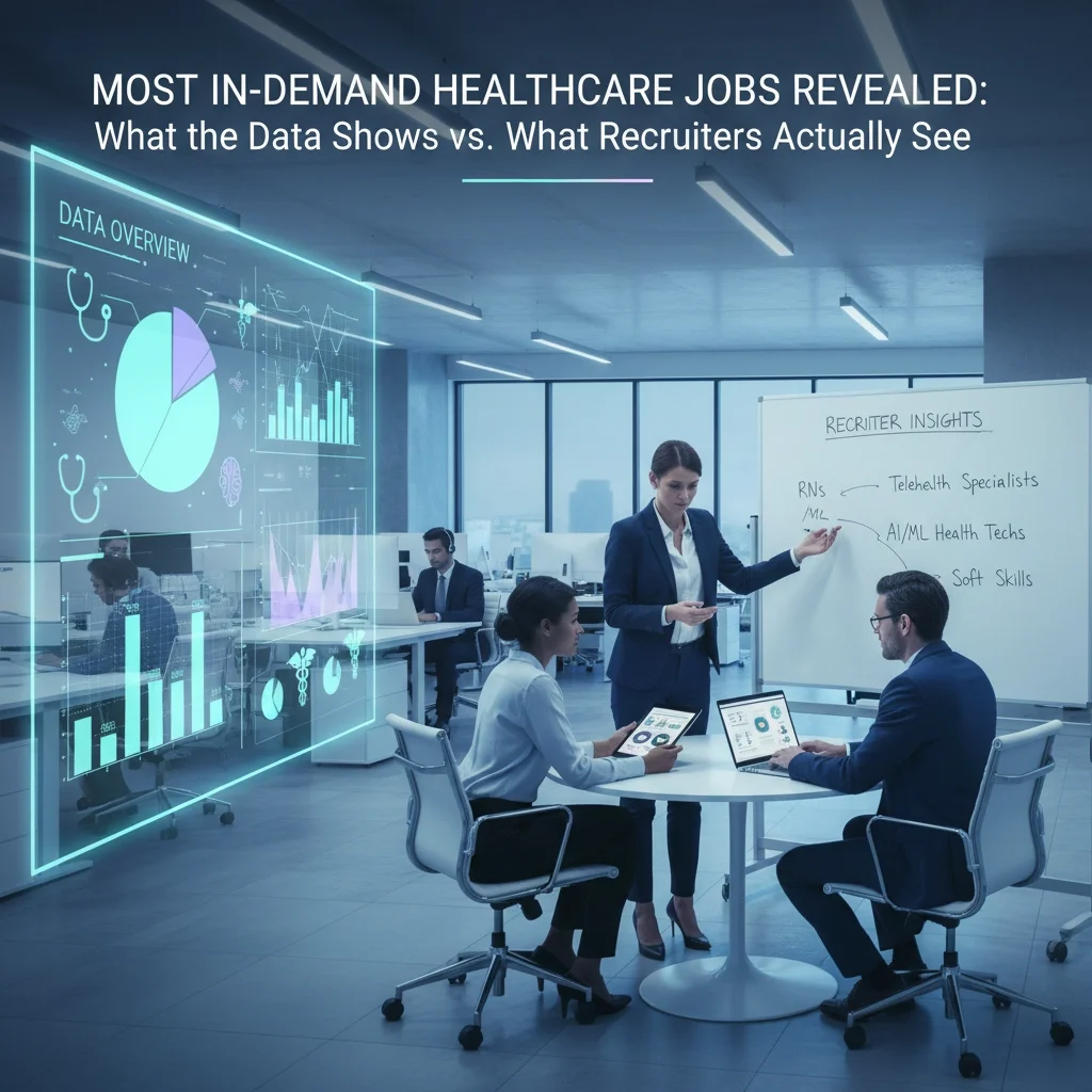 Most In-Demand Healthcare Jobs Revealed: What the Data Shows vs. What Recruiters Actually See