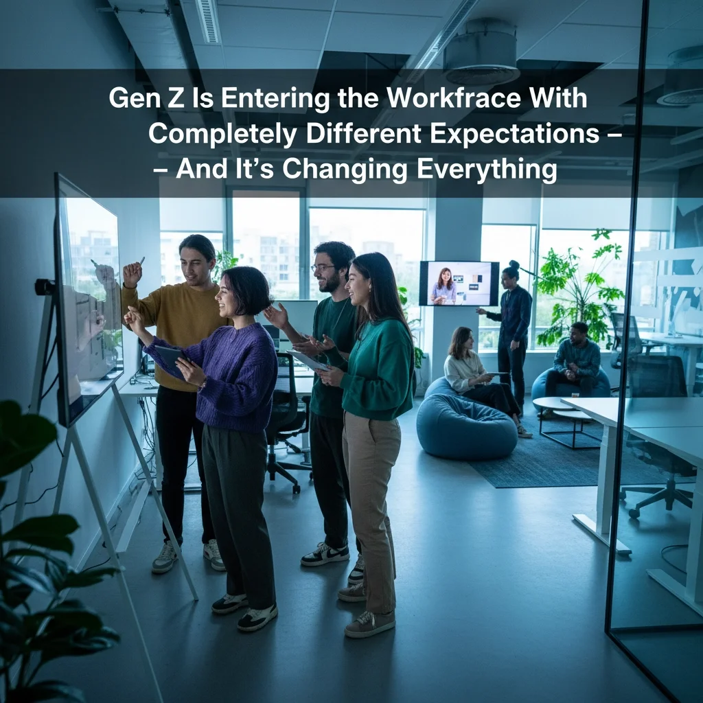 Gen Z Is Entering the Workforce With Completely Different Expectations – And It's Changing Everything