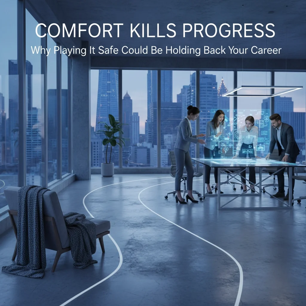 Comfort Kills Progress: Why Playing It Safe Could Be Holding Back Your Career