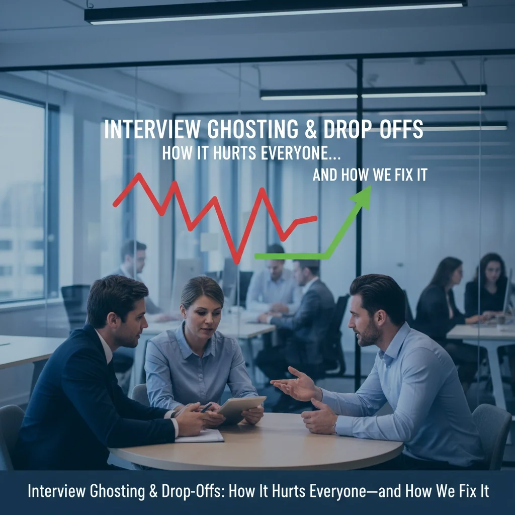 Interview Ghosting &amp; Drop-Offs: How It Hurts Everyone, and How We Fix It