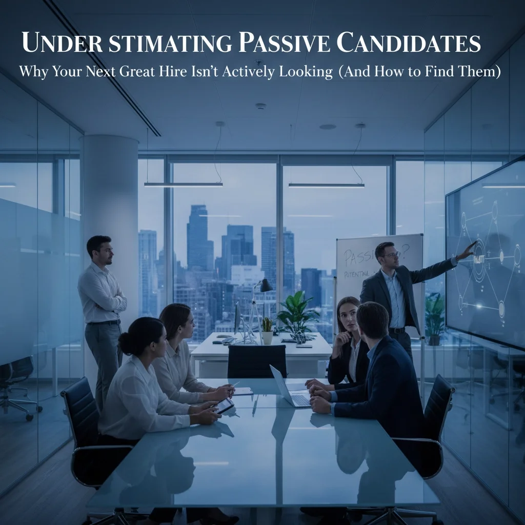 Underestimating Passive Candidates: Why Your Next Great Hire Isn't Actively Looking (And How to Find Them)