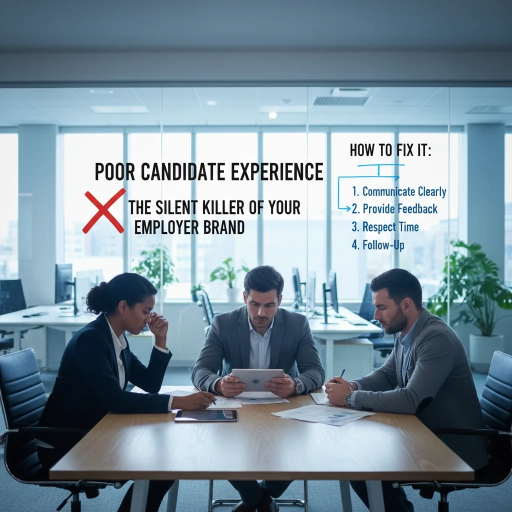 Poor Candidate Experience: The Silent Killer of Your Employer Brand (And How to Fix It)
