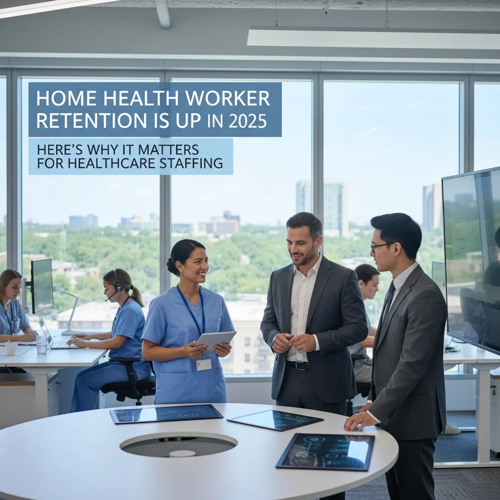 Home Health Worker Retention Is Up in 2025: Here's Why It Matters for Healthcare Staffing
