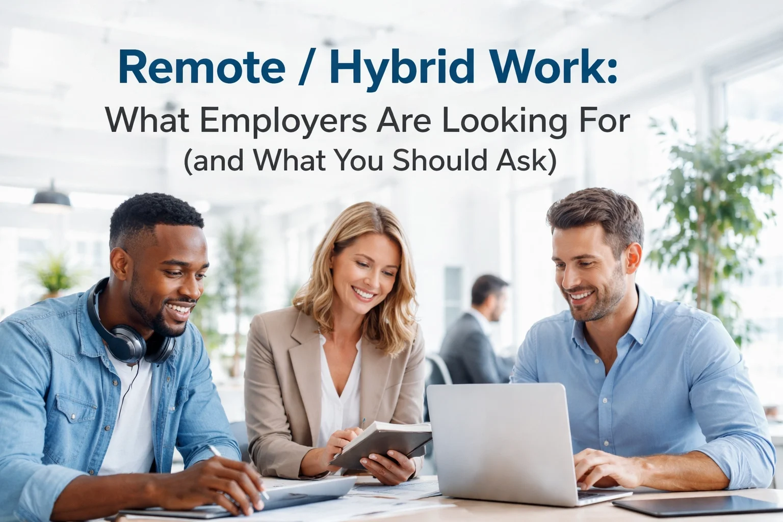 Remote / Hybrid Work: What Employers Are Looking For (and What You Should Ask)