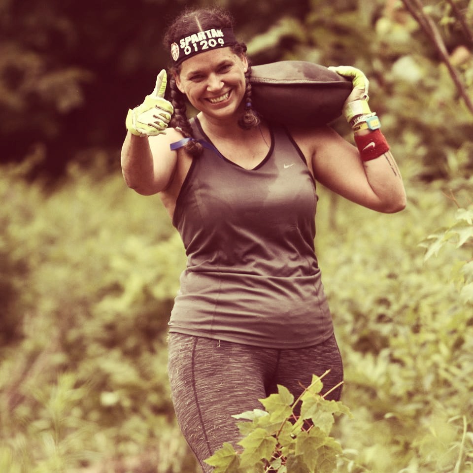Mel during her GORUCK 9/11 Light Challenge