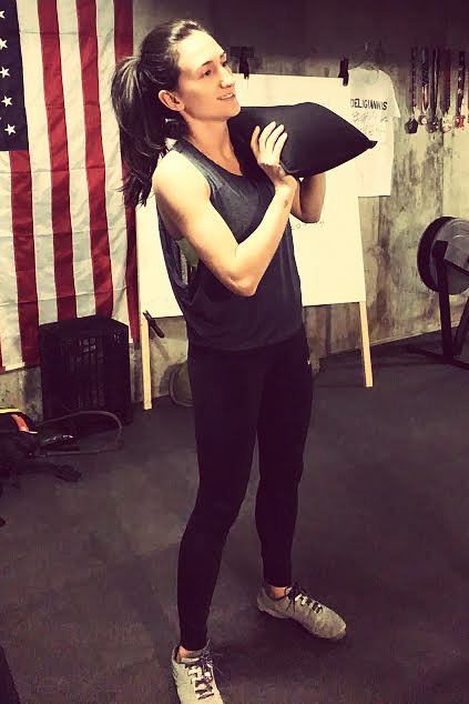 Mel during her GORUCK 9/11 Light Challenge