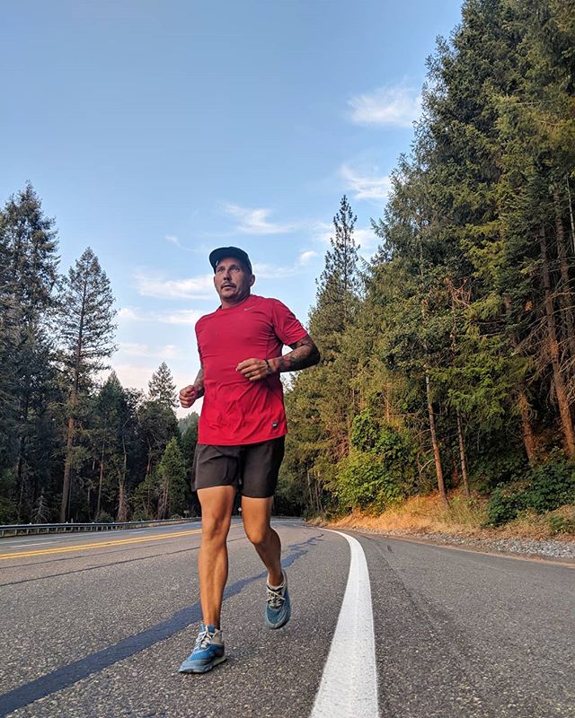 Runnin' through the pines in #california