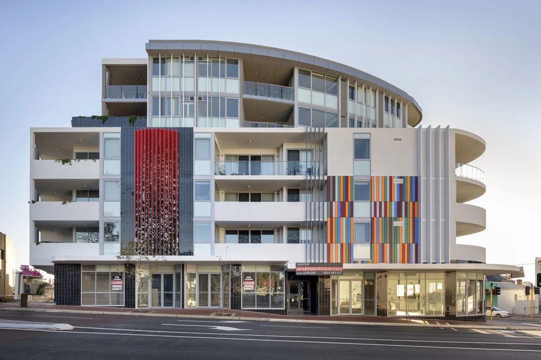Rose on Angove Completed in 2018 and located on the highly desirable Angove Street in North Perth, this project involved the development of 39 residential apartments and ground floor retail space and commercial space.